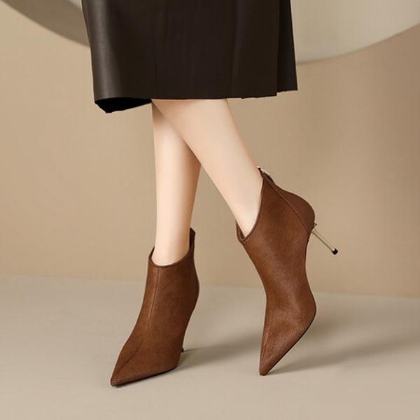 Luxurious Handmade Leather Women's Shoes: Exquisite Craftsmanship(Ediandian8GZ8122)