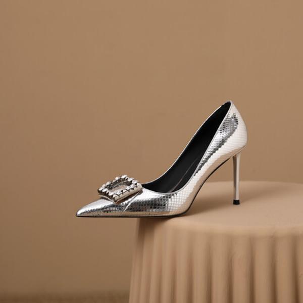 Elegant Handmade Leather Women's Shoes with Superior Craftsmanship(Ediandian82260854)