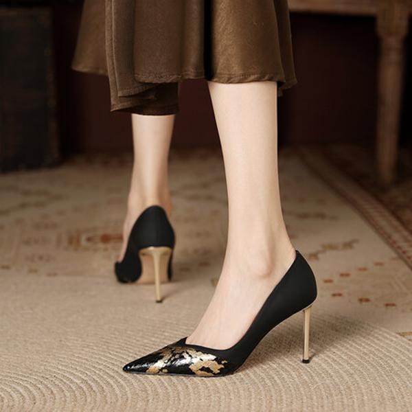 Handcrafted Luxury Genuine Leather Women's Shoes - Elegance Redefined(Ediandian82259758)