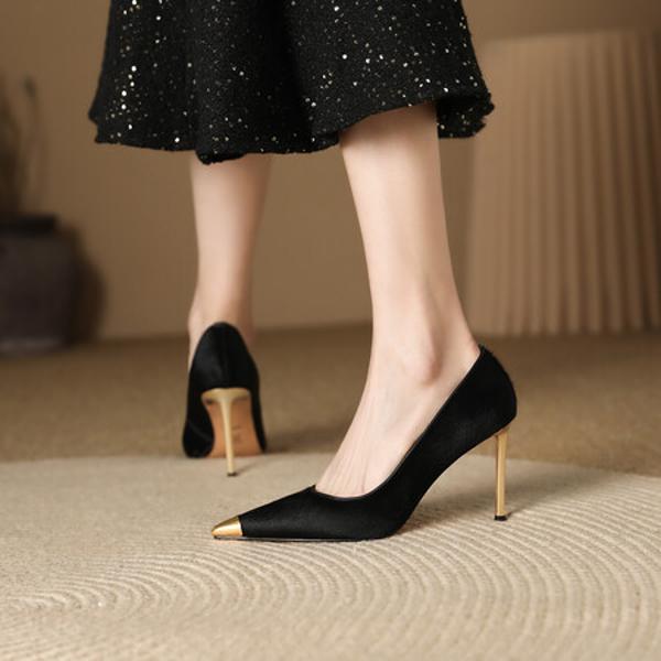 Handcrafted Leather Women's Shoes: Elegant Luxury Craftsmanship(Ediandian8GZ8137)