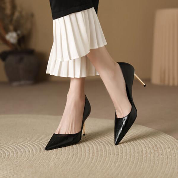 Handcrafted Genuine Leather Women's Shoes: A Blend of Elegance and Luxury(Ediandian88156)