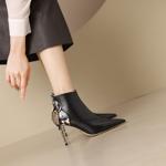 Luxury Handcrafted Genuine Leather Women's Shoes: Elegance in Every Stitch(Ediandian88201)