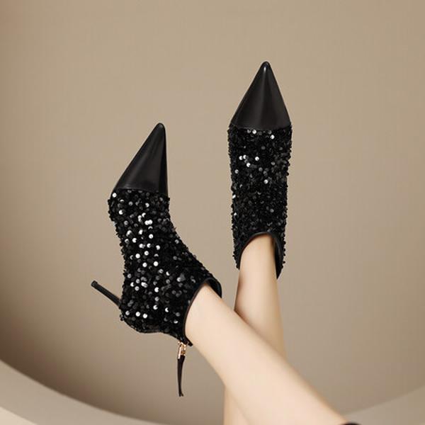 Elegantly Crafted Handmade Leather Women's Shoes – Luxurious Quality Artistry(Ediandian88202)