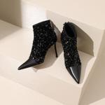 Elegantly Crafted Handmade Leather Women's Shoes – Luxurious Quality Artistry(Ediandian88202)