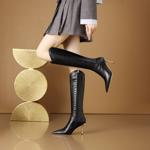 Elegant Handcrafted Leather Women's Shoes: Luxurious Quality & Craftsmanship(Ediandian86012)