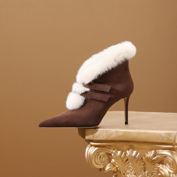 Handcrafted Genuine Leather Women's Shoes: Luxurious Elegance and Quality.(Ediandian86022)