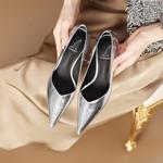 Handcrafted Luxury Leather Women's Shoes: Elegant Artistry in Every Step(Ediandian86026)