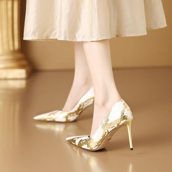 Handcrafted Genuine Leather Women's Shoes – A Touch of Luxury and Elegance(Ediandian86025)