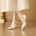 Handcrafted Genuine Leather Women's Shoes – A Touch of Luxury and Elegance(Ediandian86025)