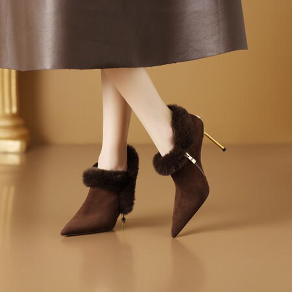 Handcrafted Luxury Real Leather Women's Shoes for Elegant Style(Ediandian86028)