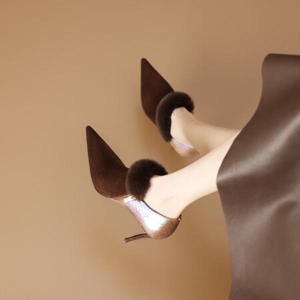 Artisanal Leather Women's Shoes: Timeless Elegance & Quality(Ediandian86027)