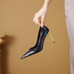 Handcrafted Genuine Leather Women's Shoes: Elegant Luxury with Exquisite Craftsmanship(Ediandian86033)