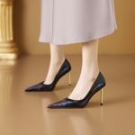 Handcrafted Genuine Leather Women's Shoes: Elegant Luxury with Exquisite Craftsmanship(Ediandian86033)