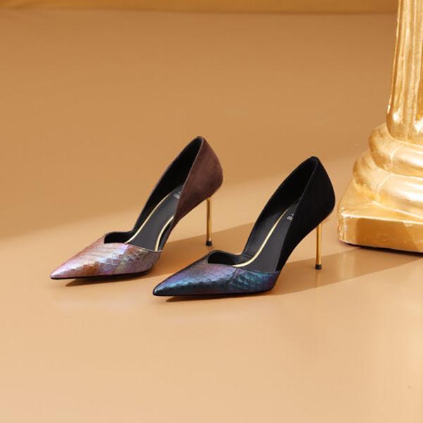 Luxurious Handcrafted Leather Women's Shoes(Ediandian86035)