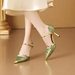 Handcrafted Luxury Leather Shoes for Elegant Women(Ediandian86061)