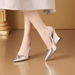 Handcrafted Genuine Leather Women's Shoes - Luxurious Elegance & Quality Craftsmanship(Ediandian86062)