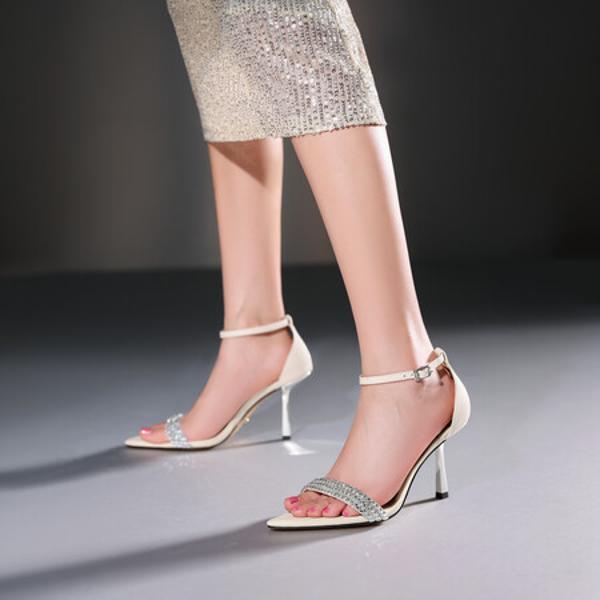 Elegant Handmade Leather Women's Shoes – Luxury Craftsmanship(Ediandian86077)