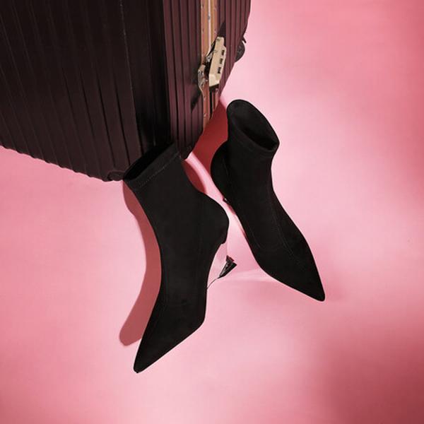 Handcrafted Leather Women's Shoes: Elegant Luxury Quality(Ediandian86090)