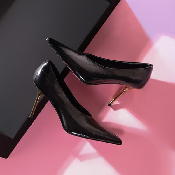 Handcrafted Genuine Leather Women's Shoes: Elegant Luxury Craftsmanship(Ediandian86096)