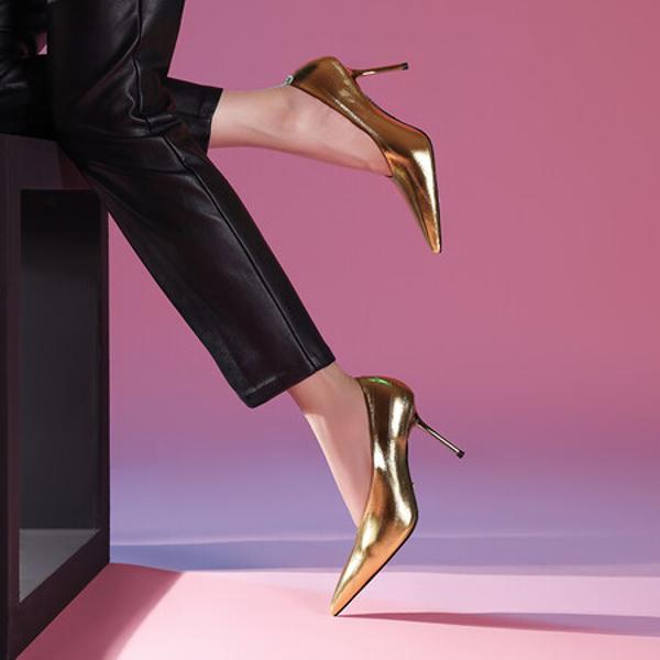 Handcrafted Genuine Leather Women's Shoes: Elegant Luxury Craftsmanship(Ediandian86096)