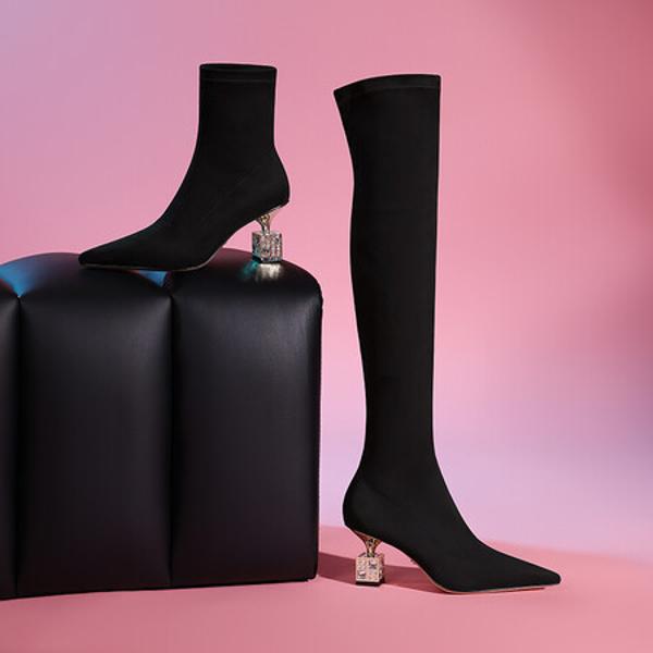 Exquisite Handcrafted Leather Women's Shoes - A Touch of Luxury(Ediandian88096)