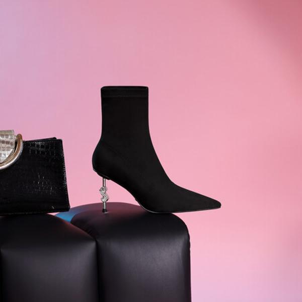 Elegant Handmade Leather Women's Shoes - Luxury Craftsmanship(Ediandian8502)