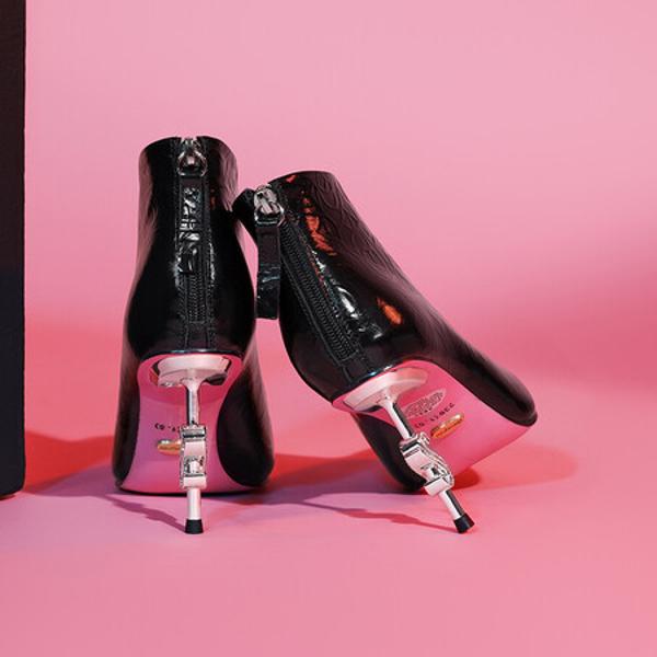 Elegant Handcrafted Leather Women's Shoes: Luxury Craftsmanship(Ediandian8503)