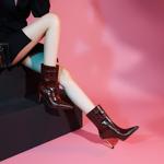 Crafted Elegance: Luxurious Handmade Leather Women's Shoes for the Discerning.(Ediandian8506)
