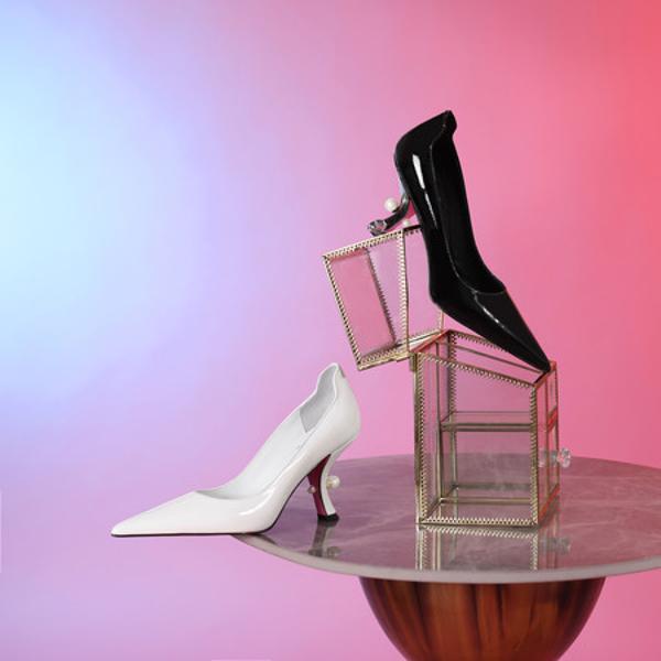 Elegant Handcrafted Genuine Leather Women's Shoes(Ediandian8519)