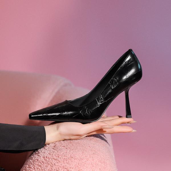 Luxury Handcrafted Genuine Leather Women's Shoes - Elegantly Crafted(Ediandian8518)