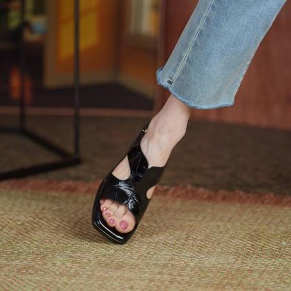 Exquisite Handmade Leather Women's Shoes: Elegance Meets Luxury Craftsmanship(EdidoML1061)