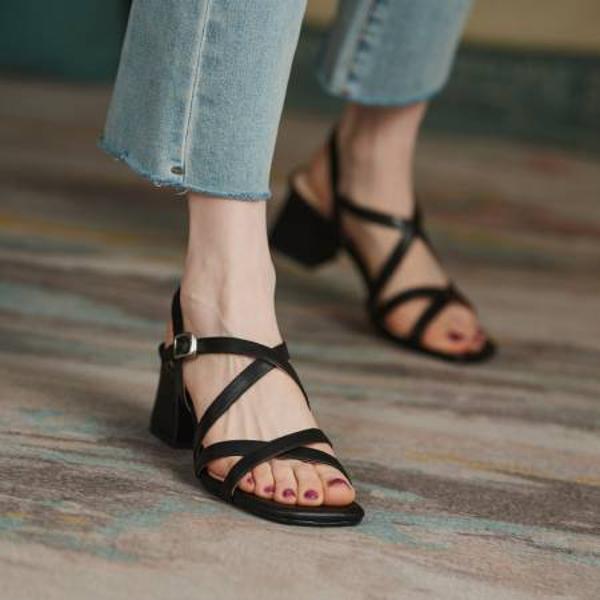 Luxurious Handmade Leather Women's Shoes - Elegance Redefined(EdidoML1082)