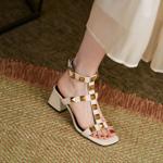 Handcrafted Leather Women's Shoes: Luxurious Elegance Redefined(EdidoCL1087)