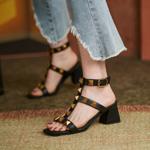 Handcrafted Leather Women's Shoes: Luxurious Elegance Redefined(EdidoCL1087)