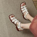 Handcrafted Luxury Leather Women's Shoes with Exquisite Craftsmanship(EdidoML1107)