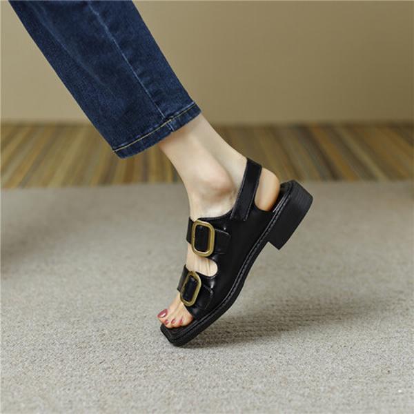 Handcrafted Genuine Leather Women's Shoes: Elegance in Every Stitch.(Edido1116)