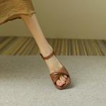 Handcrafted Luxury Leather Women's Shoes: Elegant Quality and Craftsmanship(EdidoML1209)