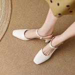 Handcrafted Luxury Leather Women's Shoes – Elegant Craftsmanship(EdidoD3148)