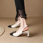 Luxurious Handcrafted Genuine Leather Women's Shoes(EdidoD3147)