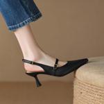 Handcrafted Leather Women's Shoes: Elegant Luxury Quality(EdidoD3142)