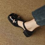 Elegant Handcrafted Genuine Leather Women's Shoes of Luxurious Quality(EdidoL1215)