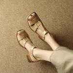 Elegant Handcrafted Genuine Leather Women's Shoes of Luxurious Quality(EdidoL1215)