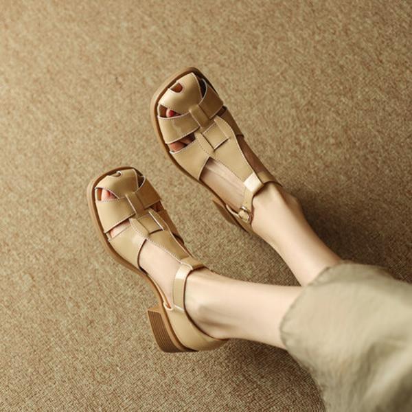 Elegant Handcrafted Genuine Leather Women's Shoes of Luxurious Quality(EdidoL1215)