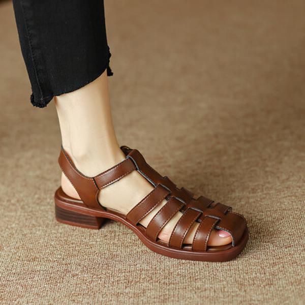 Handcrafted Leather Luxury Women's Shoes - Elegance Redefined(EdidoL1225)