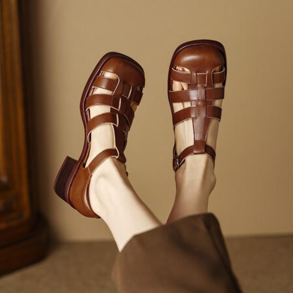 Exquisite Handcrafted Leather Women's Shoes: Luxury and Elegance(EdidoL1211)