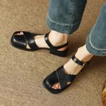 Handcrafted Leather Women's Shoes: Elegance Meets Luxury(EdidoL1221)