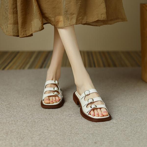 Handcrafted Leather Women's Shoes: Elegant Luxury and Premium Craftsmanship(EdidoL1120)