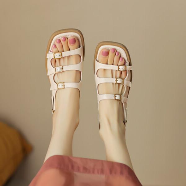 Handcrafted Genuine Leather Women's Shoes: Luxurious Elegance and Quality.(EdidoL1226)