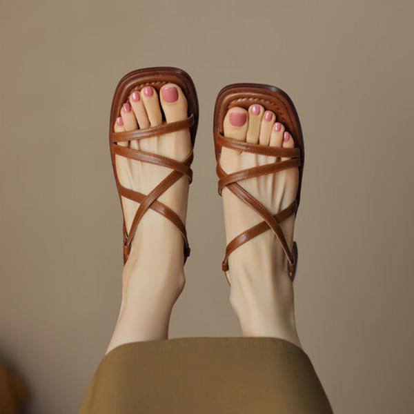 Handcrafted Luxury Leather Women's Shoes for Timeless Elegance(EdidoSL1227)