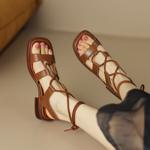 Handcrafted Luxurious Genuine Leather Women's Shoes(EdidoL1229)